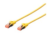 Nettverkskabel - DIGITUS Professional patch cable - 2 m - yellow - Gul - 2m - DK-1644-020-Y-10