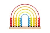 Lek & Lær - Small Foot - Wooden Motor Skills Spiral Rainbow - 11965