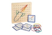 Babyleker - Small Foot - Wooden Geo Board Set - 11977