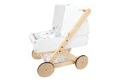 Dukker & Tilbehør - Small Foot - Wooden Doll Pram Little Button - 11914