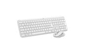 Tastatur - Logitech Signature Slim Combo MK950 - Off-White - Tastatur & Mussett - Nordisk - Hvit - 920-012489