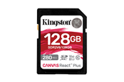 Minnekort - Kingston Canvas React Plus V60 SD - 280MB/s - 128GB - SDR2V6/128GB