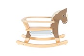 Babyleker - Small Foot - Rocking Horse with Seat Brown - 12291