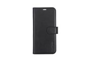 Mobil - Deksel og etui - Radicover Wallet Case 2in1 Anti Radiation Leather MagS Black - iPhone 15 Pro - RAD286