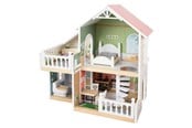 Dukker, Bamser & Utstyr - Small Foot - Wooden Urban Villa Dollhouse with Furniture 9dlg. - 12277