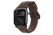 Smartklokke - Tilbehør - Nomad - Traditional Band - 44mm/42mm | Black Hardware | Rustic Brown Leather - NM1A4RBT00