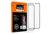 Mobil - Beskyttelsesglass - Spigen Glass FC 2 Pack - black - iPhone 11 Pro/XS/X - 057GL23120