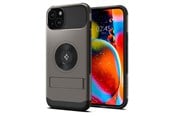 Mobil - Deksel og etui - Spigen Slim Armor MagSafe - gunmetal - iPhone 15 - ACS06486