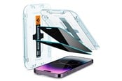 Mobil - Beskyttelsesglass - Spigen Glass EZ Fit Privacy 2 Pack - iPhone 14 Pro Max - AGL05203