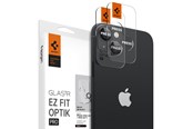 Mobil - Andre tilbehør - Spigen Glass EZ Fit Optik Pro 2 Pack - black - iPhone 15/15 Plus/14/14 Plus - AGL05213
