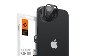 Mobil - Andre tilbehør - Spigen Glass Optik 2 Pack - black - iPhone 14/iPhone 14 Plus - AGL05274
