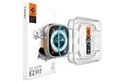 Smartklokke - Tilbehør - Spigen Glass tR EZ Fit 2 Pack - Apple Watch Ultra 3/2/1 - AGL05556
