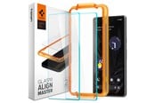 Mobil - Beskyttelsesglass - Spigen Glass Align Master Clear 2 Pack - Google Pixel 7a - AGL05968