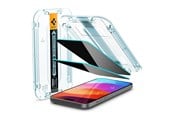 Mobil - Beskyttelsesglass - Spigen Glass tR EZ Fit (Privacy) 2 Pack - transparency - iPhone 16/15 Plus - AGL06885