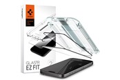 Mobil - Beskyttelsesglass - Spigen Glass tR EZ Fit 2 Pack - FC Black - iPhone 15 Pro - AGL06893