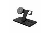 Mobil - Adaptere og ladere - FIXED 3in1 30W Wireless Mag Charging station Black - FIXMPOS-BK