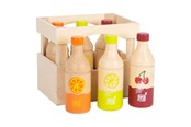 Figurer - Small Foot - Wooden Crate with Bottles 7 pcs. - 11739
