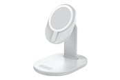 Mobil - Adaptere og ladere - OtterBox Magnetic Wireless Charging Stand - white_v2 - 78-81168