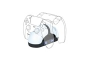 Spill - Tilbehør - BigBen Interactive Chargning Station for 2 x DualSense Controllers - Wired - Sony PlayStation 5 - PS5DUALCHARGERV3