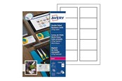 Papir, Fotopapir & Etiketter - Avery Quick&Clean - business cards - 250 card(s) - 54 x 85 mm - 270 g/m² - C32026-25