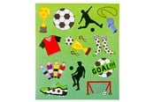 Kreative leker - LG-Imports Sticker sheet Football - 8556