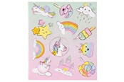 Kreative leker - LG-Imports Sticker sheet Unicorn - 8553