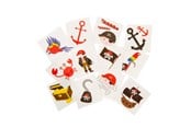 Små gaver til barn - LG-Imports Tattoos Pirate 12pcs. - 8487