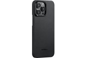 Mobil - Deksel og etui - PITAKA MagEZ 4 600D case black/grey twill - iPhone 15 Pro - KI1501PA
