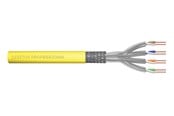 Nettverkskabel - DIGITUS CAT 7A S-FTP Installation Cable - 500m - Gul - 500m - DK-1743-A-VH-5-LD