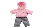 Dukker & Tilbehør - Heless Dolls Jogging Outfit - Pink/blue 28-33 cm - assorted - 1240