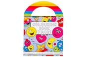 Kreative leker - LG-Imports Coloring book with stickers smile face - 6864