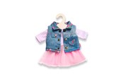 Dukker & Tilbehør - Heless Doll dress with waistcoat 28-35 cm - 1550