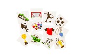 Små gaver til barn - LG-Imports Tattoos Football 12pcs. - 8486