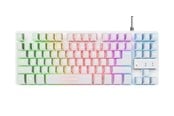 Tastatur - Trust GXT 833W Thado TKL Keyboard white - Gamingtastatur - Nordisk - Hvit - 25403