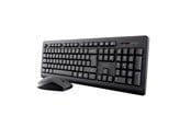 Tastatur - Trust Primo Wireless Deskset Nordic - Tastatur & Mussett - Nordisk - Svart - 25435