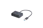 USB-hub - Deltaco HUB203 USB-hub - USB 3.0 - 4 porter - Svart - UH-735