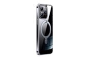 Mobil - Deksel og etui - Torras UPRO Ostand Clear Case for iPhone 15 Pro (Transparent) - X00FX0443