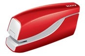 Skrivebordstilbehør - Leitz Stiftemaskin batteri WOW 5566 Rød - 55661026