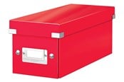 Arkivering & Oppbevaring - Leitz Oppbevaringsboks Click & Store  WOW CD Rød - 60410026