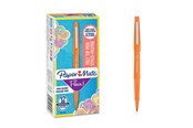 Skrive- & Tegneverktøy - Paper Mate Flair filtpenner | Middels punkt (0,7 mm) | Oransje | 12 Stk - S0971620