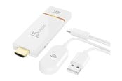 Repeater, forsterkere, bridges og transceivere - j5create ScreenCast 4K Wireless Display Adapter - JVAW76-N