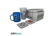 Reklameartikler - ABYstyle - PLAYSTATION Gift Set Glass + Mug + 2 Coasters Classic 2019 - Gavepakke - GFB0075