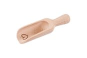 Lekekjøkken & Utstyr - Goki Wooden Flour Scoop Heart Small 10cm - 51479