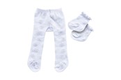 Dukker & Tilbehør - Heless Doll Tights with Socks - Snowflakes 35-45 cm - 478