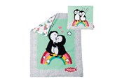 Dukker, Bamser & Utstyr - Heless Penguin Doll Blanket with Pillow - 1000