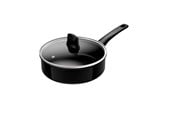 Panner - Tefal Renew ON Black Sautepan 24 cm w. lid - C4353232