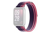 Smartklokke - Tilbehør - Xiaomi Smart Band 9 Pro/8 Pro Braided Quick Release Strap - Rose / Purple - BHR8001GL
