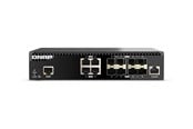 Switch/splitter - QNAP QSW-M3212R-8S4T Half-width Rackmount Full 10GbE L2 managed switch (8x 10GbE SFP+ / 4x 10GbE RJ45) - QSW-M3212R-8S4T
