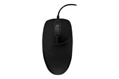Mus - Cherry Active Key AK-PMJ1 Series CleanMouse - mouse - USB - black - Mus - Optisk - 2 - Svart - AK-PMJ1OW-UV-B