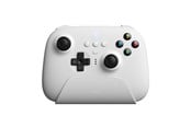 Spill - Tilbehør - 8BitDo Ultimate 2.4G Wireless Controller (Hall Effect) with Charging Dock - White - Wireless Controller - Android - RET00416